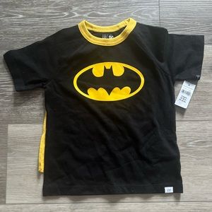 NWT Baby Gap Batman Tee with Removable Cape!